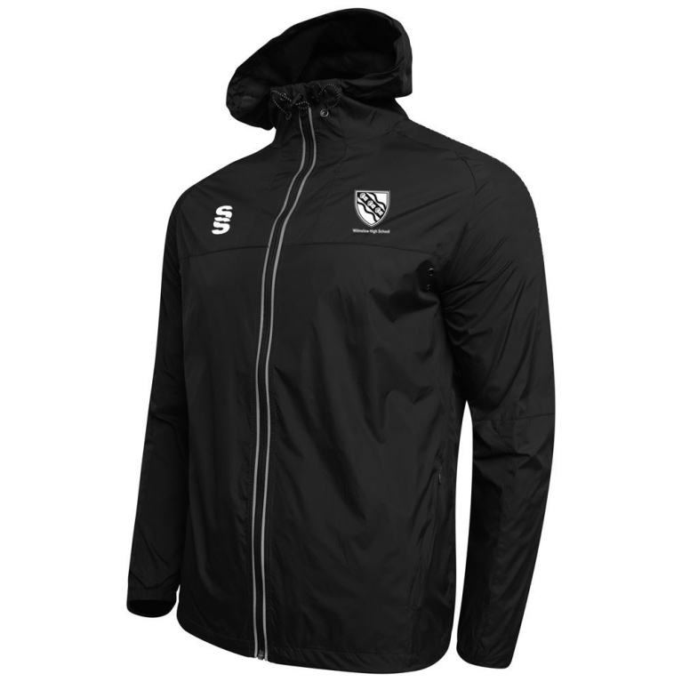 Dual Full Zip Training Jacket : Black